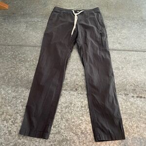 Vuori Mens Ripstop Climber Pants Charcoal Gray Medium Outdoor Hiking Athleisure